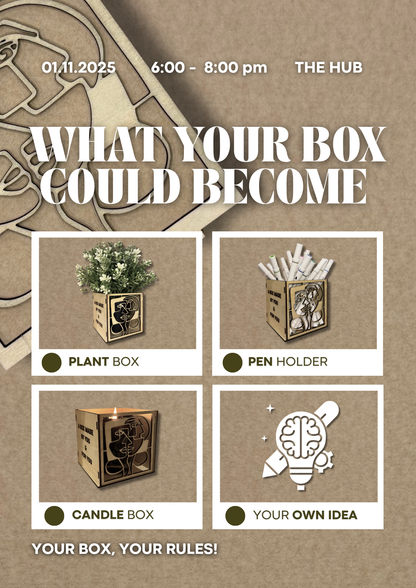 Design Your Wooden Box Workshop